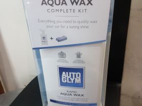 Autoglym Rapid Aqua Wax complete kit New