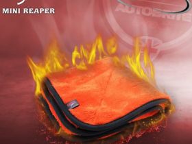 Autobrite Direct Hellshine The Mini Reaper Buffing Towel ~ Car 1000gsm