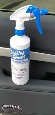 Click Here To Enlarge This Photo Of Cherry Sheen plastic and trim dressing 500ml