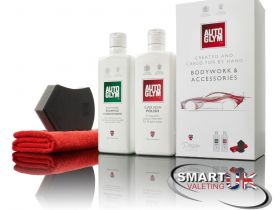 AUTOGLYM BODYWORK & ACCESSORIES VALET KIT SET CAR WASH POLISH SET 