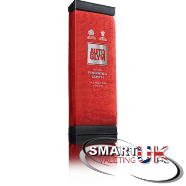 Click Here To Enlarge This Photo Of GENUINE AUTOGLYM HI-TECH FINISHING CLOTH RED MICROFIBRE - HTCLOTH - NEW